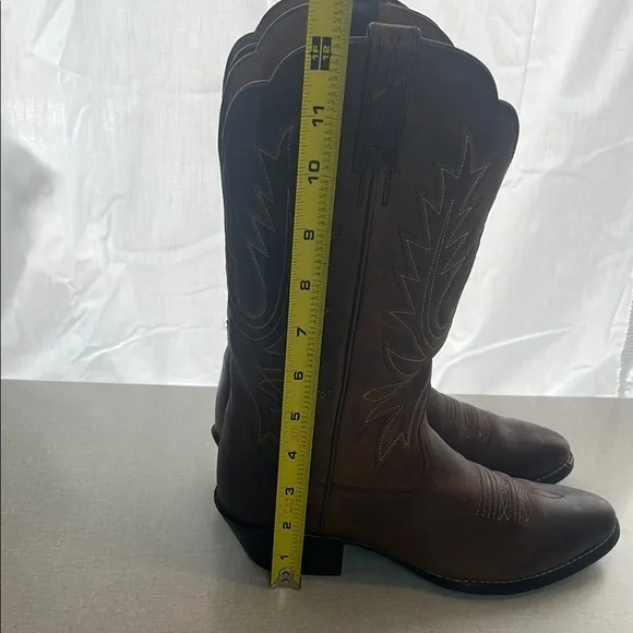 👢 Ariat Brown Heeled Boots Leather Classic