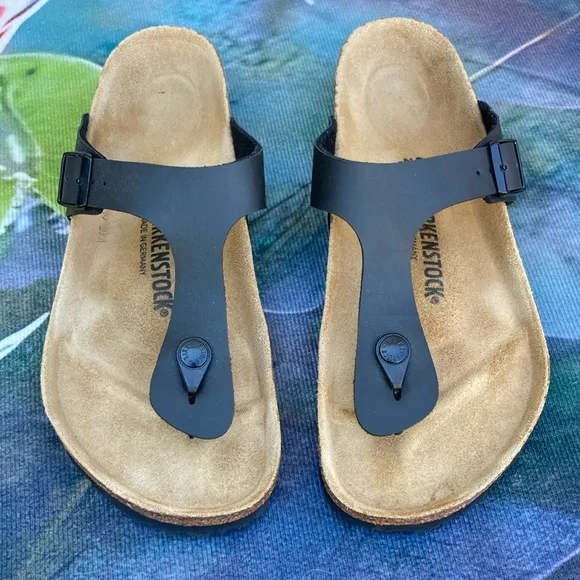 🐬 Birkenstock Gizeh Black Sandal