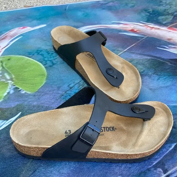 🐬 Birkenstock Gizeh Black Sandal