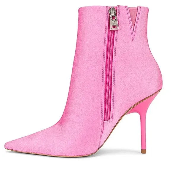 🌸 NIB Good American Pink Booties