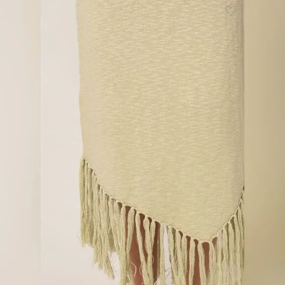 075 SAGE FRINGE SHIRT SET