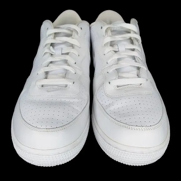 2005 Nike Air Zoom Infiltrator Sneakers Size 13 White Basketball #311191-111