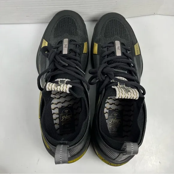 361 Degrees BIG3 5.0 Pro Black Gold Basketball Sneakers Mens Size 10