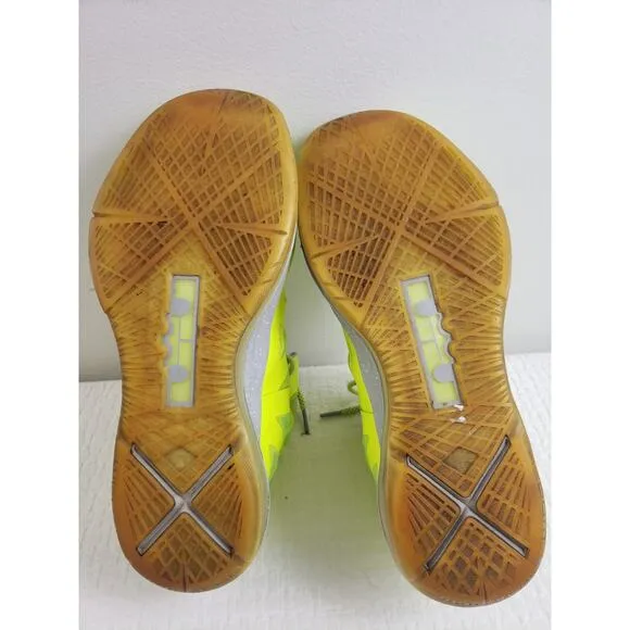 (5) Nike LeBron X 10 Volt Basketball Mens Shoes Size 12 Sneakers 541100-700 Rare