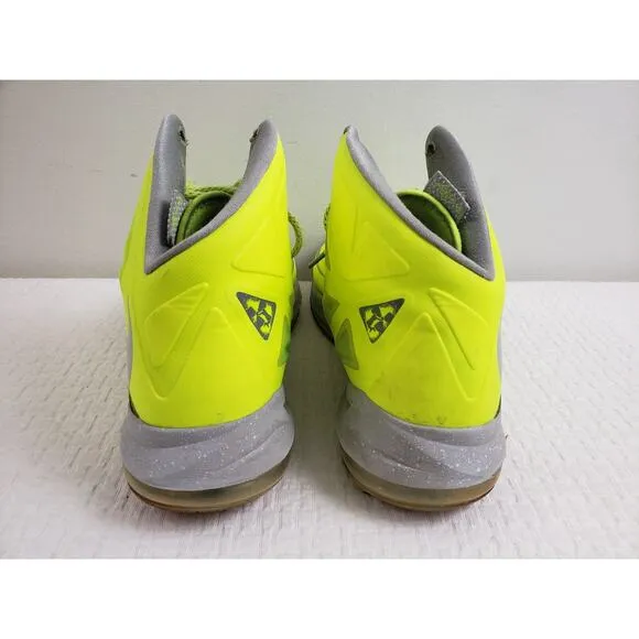 (5) Nike LeBron X 10 Volt Basketball Mens Shoes Size 12 Sneakers 541100-700 Rare