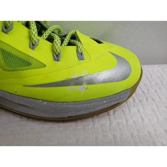 (5) Nike LeBron X 10 Volt Basketball Mens Shoes Size 12 Sneakers 541100-700 Rare