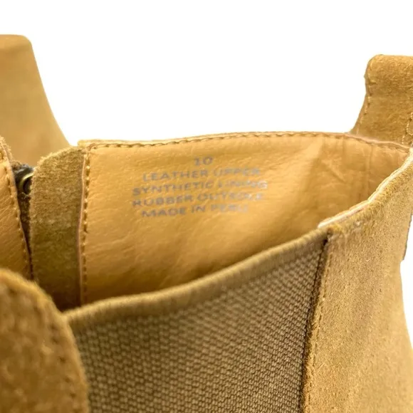 Able Suede Leather Chelsea Ankle Boots