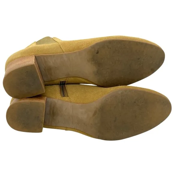 Able Suede Leather Chelsea Ankle Boots