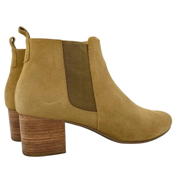 Able Suede Leather Chelsea Ankle Boots