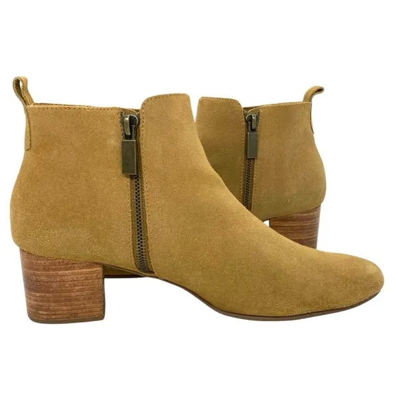 Able Suede Leather Chelsea Ankle Boots