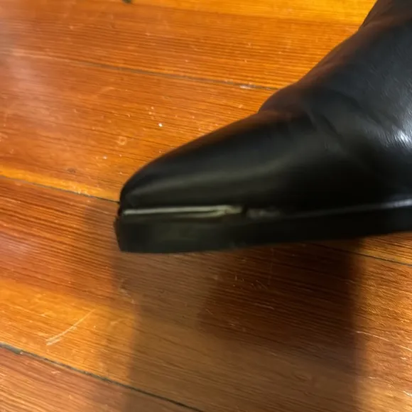 Acne Studios black leather Jensen Chelsea boots