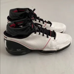 Adidas Adizero Rose black and white basketball sneakers size 14