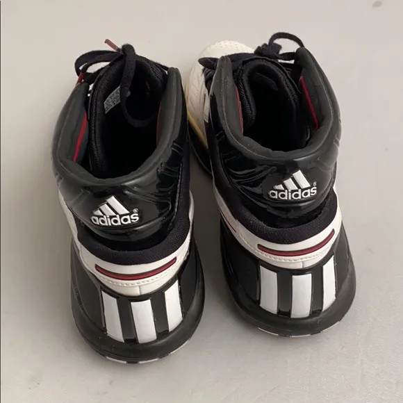 Adidas Adizero Rose black and white basketball sneakers size 14