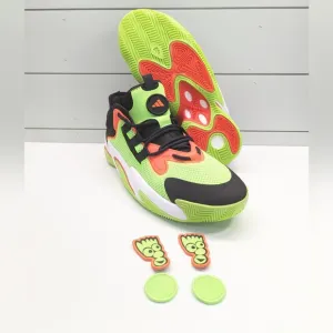 Adidas BYW Select Solar Green Orange IG4948 Cool 😎 Basketball Sneakers size 13