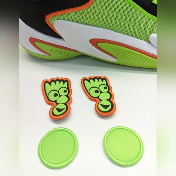 Adidas BYW Select Solar Green Orange IG4948 Cool 😎 Basketball Sneakers size 13