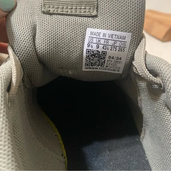 Adidas Clay Suede Daily 4.0 Round Reinforced Toe Lace Up Sneakers