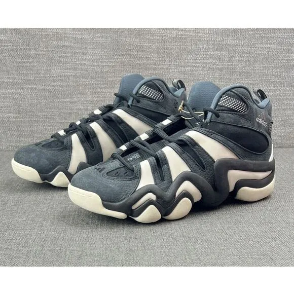 Adidas Crazy 8 Kobe Bryant Basketball Shoes Black White IF2448 Mens Size 10.5