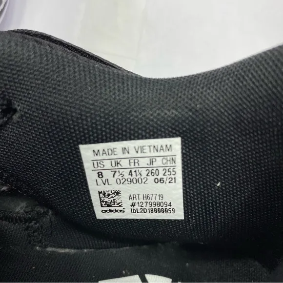 Adidas D.O.N. Issue 3 Black &amp; White Basketball Sneakers H 67719 MAs