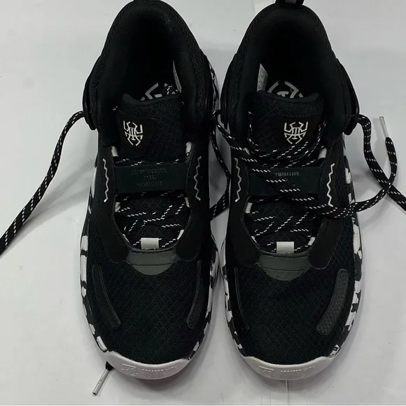 Adidas D.O.N. Issue 3 Black &amp; White Basketball Sneakers H 67719 MAs
