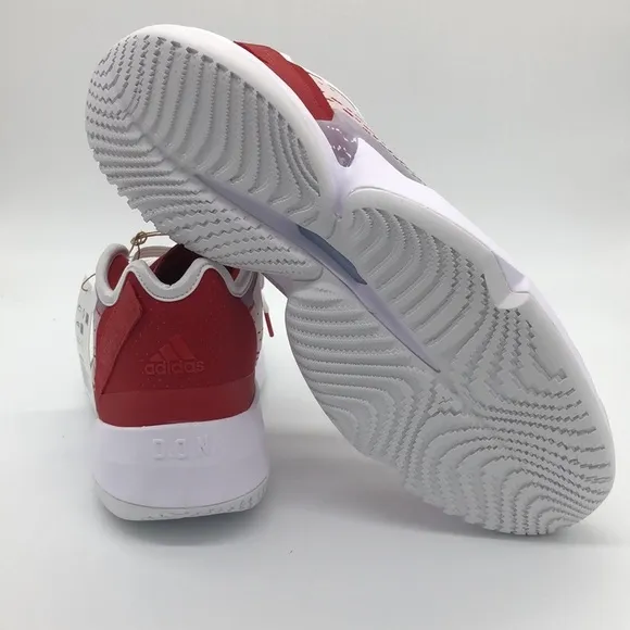 Adidas D.O.N. Issue 4 Men’s Basketball Shoe Red White Athletic Sneakers H03644