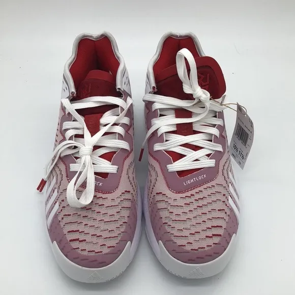 Adidas D.O.N. Issue 4 Men’s Basketball Shoe Red White Athletic Sneakers H03644