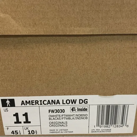 Adidas Donald Glover Americana Low DG  Sneakers Size 11 NWT