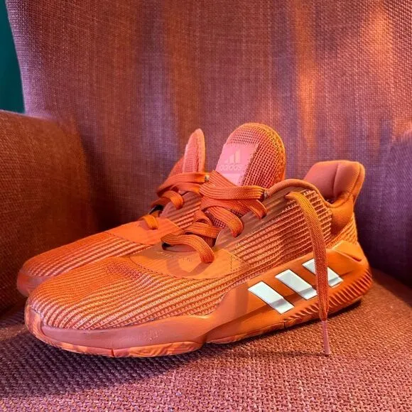 Adidas EUC Orange Basketball Sneakers