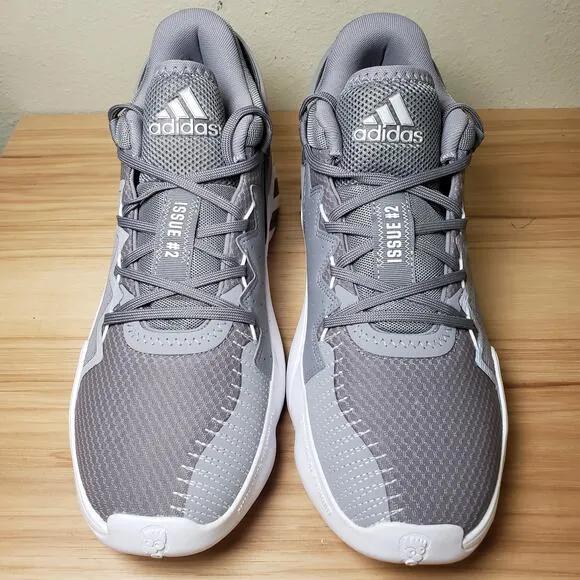 Adidas Men's 11 D.O.N. Issue 2 Basketball Sneakers Steel Gray Special Edition