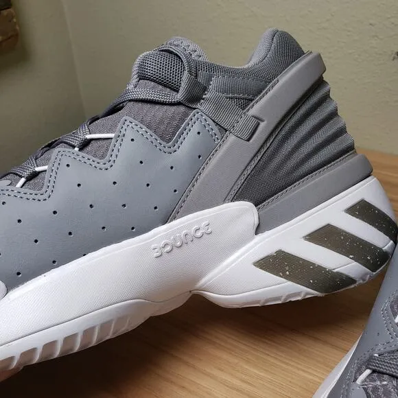 Adidas Men's 11 D.O.N. Issue 2 Basketball Sneakers Steel Gray Special Edition