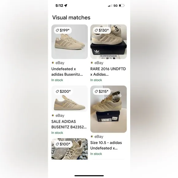 Adidas Men's Beige Sneakers