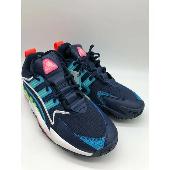 adidas Men’s Crazy BYW 2.0 Basketball Sneakers Blue Cyan FY2207 Size 8.5 NEW
