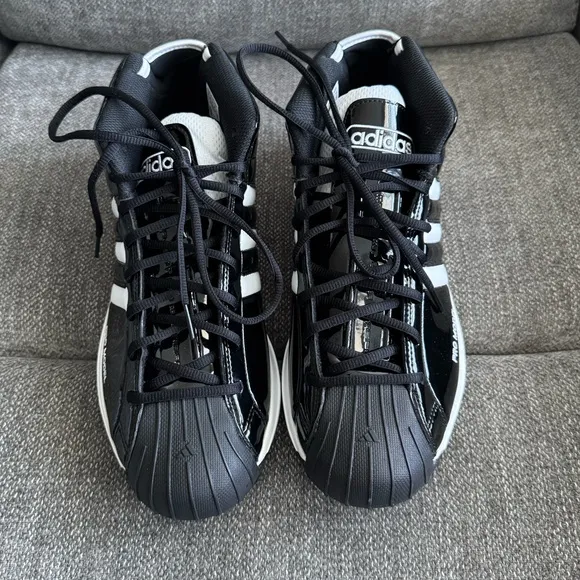 Adidas Men's Pro Model 2G Mid Top Black/White Basketball Sneakers Size Men’s 11