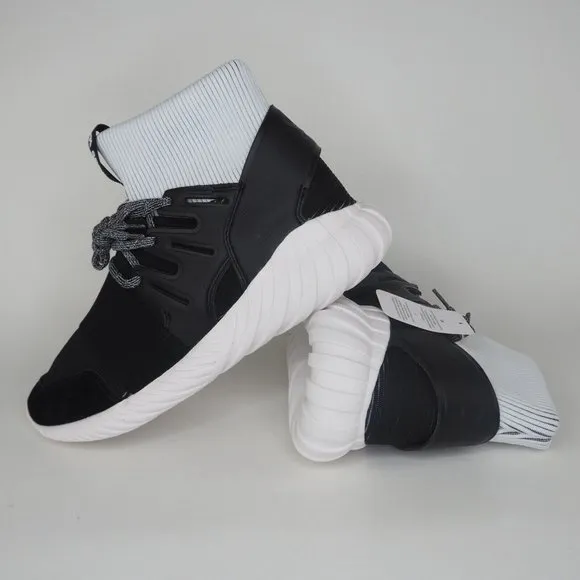 Adidas Originals Tubular Doom Basketball Men Sneakers Shoes Black