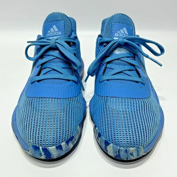 Adidas Pro Bounce 2019 Low Basketball Sneakers Light Blue EF0672 Men’s Size 11