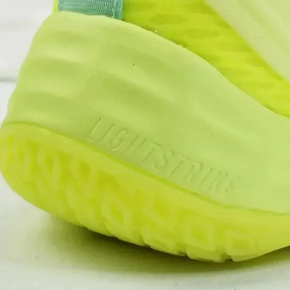 Adidas SM Exhibit A Neon Yellow Men's Lace Up Basketball Sneakers FX0643