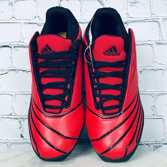 adidas T-Mac 2 Restomod Rockets Men’s Red &amp; Black Basketball Sneakers - GY2135