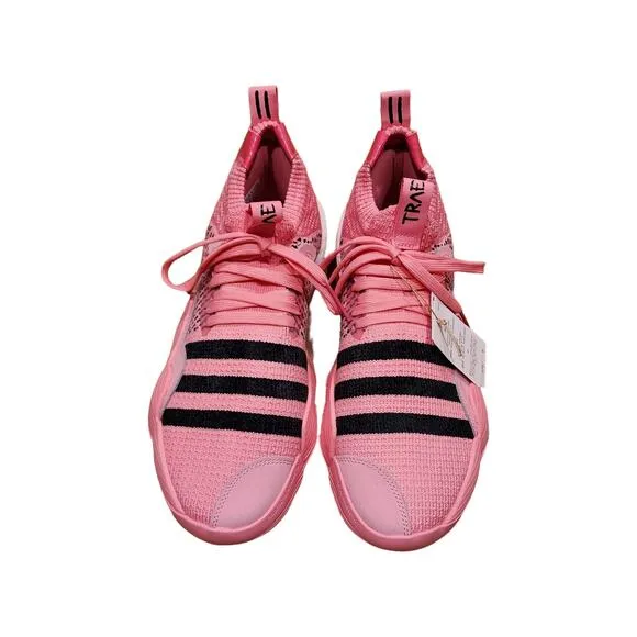 Adidas Trae Young 2 Pink Trap House Basketball Sneakers Size 9.5