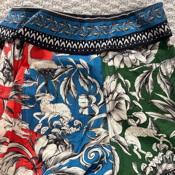 Agua Bendita Sophie Linen Shorts