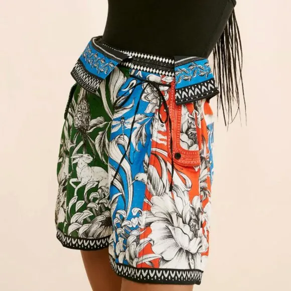 Agua Bendita Sophie Linen Shorts