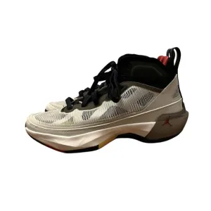 Air Jordan 37 Beyond Borders Shoes Light Bone Dark Concord Sneakers Kid Size 6Y