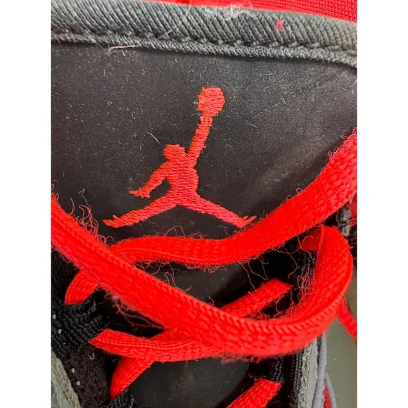 Air Jordan Nike Flight 1 Boys Basketball Sneakers Shoes Youth US 4Y 374452-048