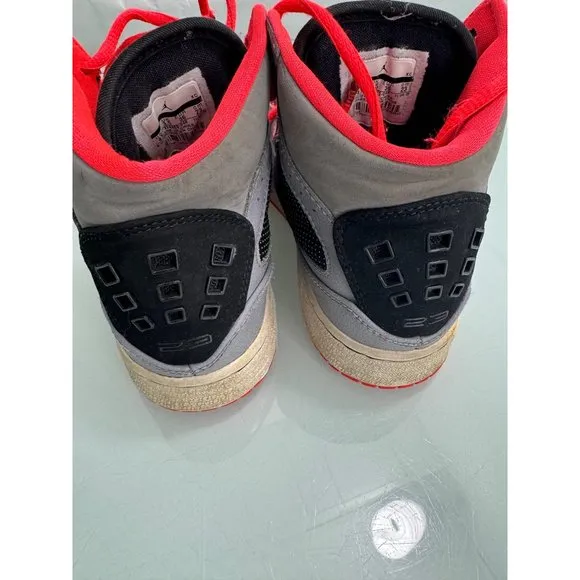 Air Jordan Nike Flight 1 Boys Basketball Sneakers Shoes Youth US 4Y 374452-048