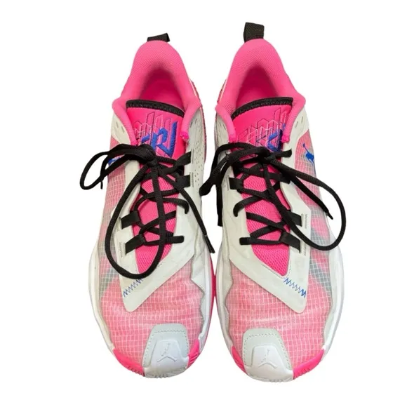Air Jordan One Take 4 'Pink Blast' Men's Sneakers Size 12 #DO7193-104
