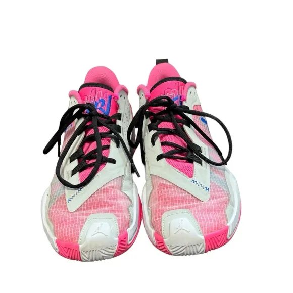 Air Jordan One Take 4 'Pink Blast' Men's Sneakers Size 12 #DO7193-104