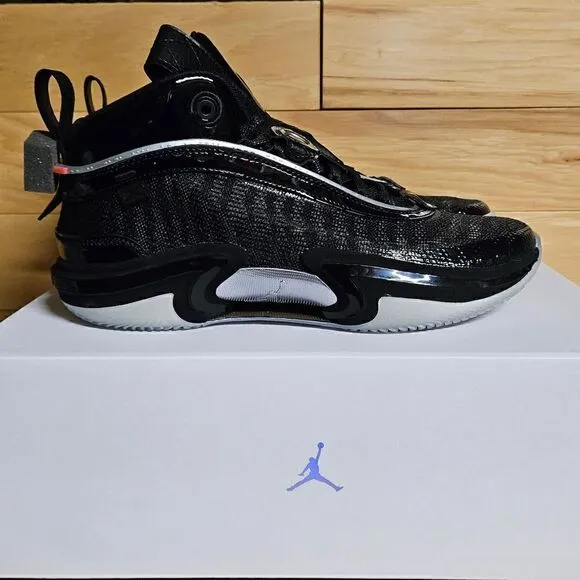 Air Jordan XXXVI 36 Jayson Tatum SZ 10 Mustang Black Metallic Silver DV5265-001