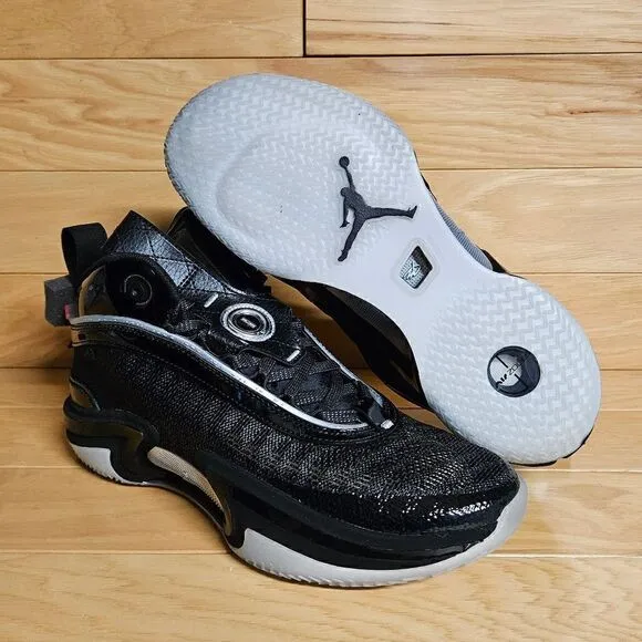 Air Jordan XXXVI 36 Jayson Tatum SZ 10 Mustang Black Metallic Silver DV5265-001