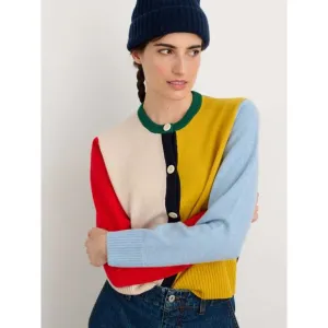 Alex Mill Color Block Francis Cardigan In Multi Combo - XS