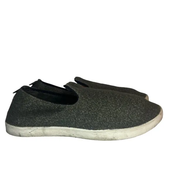 ALLBIRDS Women's 6 Green Wool Loungers Slip On Loafers ZQ Merino Wool Calm Cargo