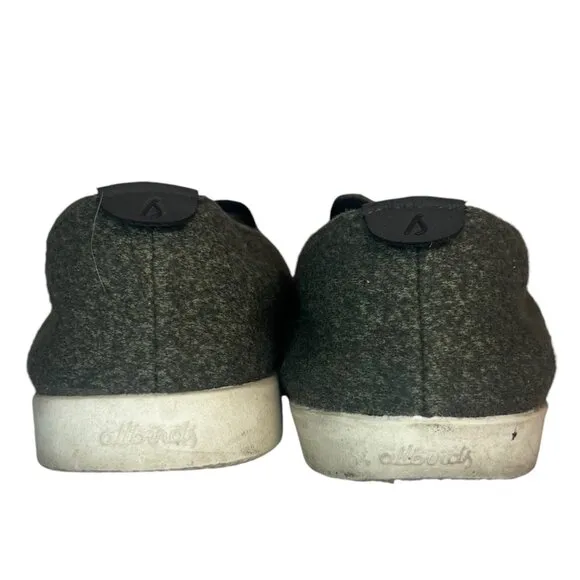ALLBIRDS Women's 6 Green Wool Loungers Slip On Loafers ZQ Merino Wool Calm Cargo