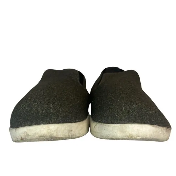 ALLBIRDS Women's 6 Green Wool Loungers Slip On Loafers ZQ Merino Wool Calm Cargo